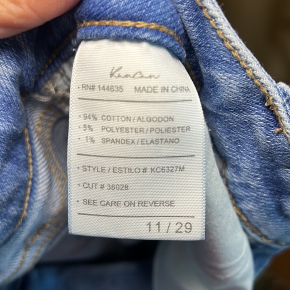 Kancan Highrise Button Fly Flare Wide Leg 11/29 - Picture 6 of 10